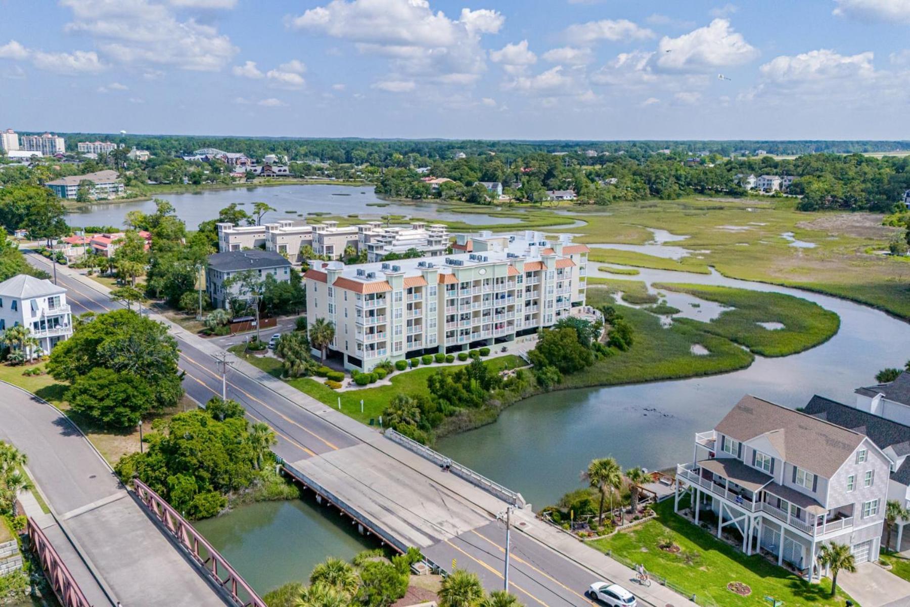 فيلا Ocean Marsh Relaxing Waterfront Loft Unit 403 شاطئ ميرتل المظهر الخارجي الصورة